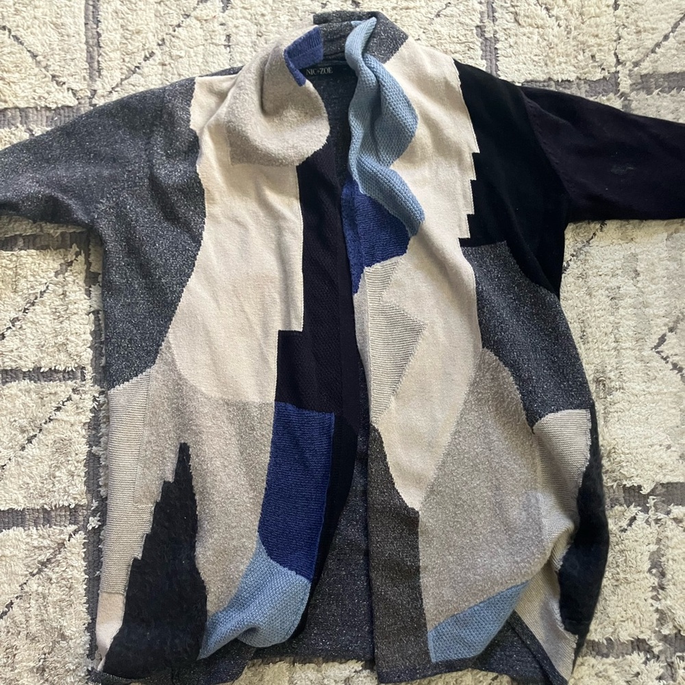 NIC+ZOE Textured Knit Cardigan
